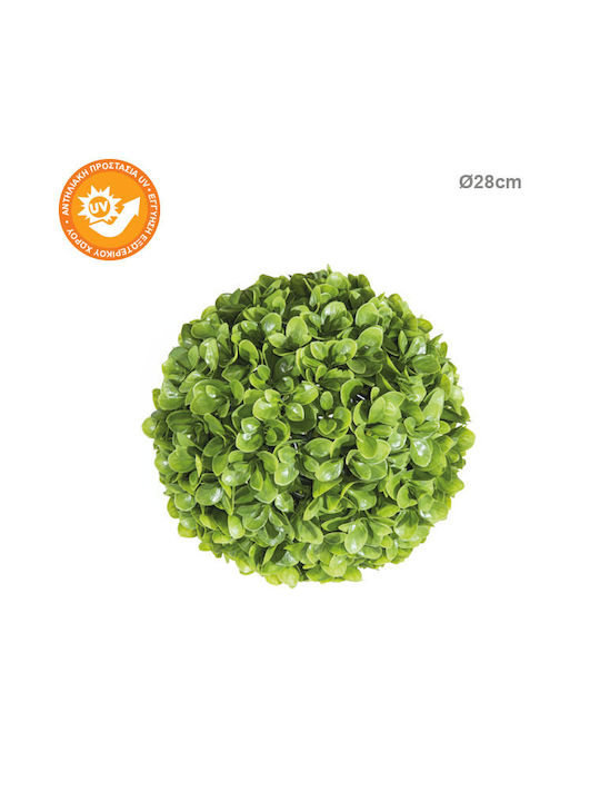Изкуствен храст Buxus (Обща кутия) Топка Зелен ...
