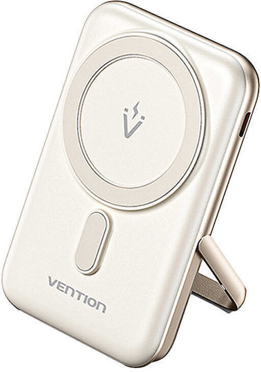 Vention FHNW0 MagSafe Power Bank 10000mAh 20W with USB-C Power Delivery White