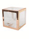 Cube Rose Gold 30x30x30cm Beauty Home