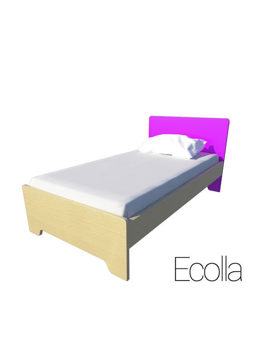 Ecolla Pat pentru Copii Clasic Semi Dublu Fuchsia pentru Saltea 110x190cm