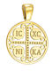 Dio Jewellery Lab Pendant Kids Talisman Double Sided with Chain Konstantinato 45cm. made of Silver 21FY