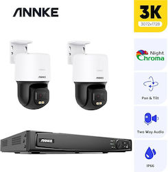 Annke Sistem de Supraveghere 2 Camere Camerelor IP 5MP