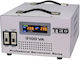 Automatic Voltage Stabilizer 3100 Va 140-260v Pure Sine Wave Servomotor 2 X Schuko Led Display