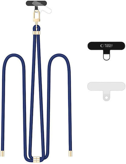 Tech-Protect Rope Crossbody Strap Nackenriemen für Handys Blau