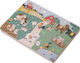 Ξύλινο Παιδικό Puzzle Σφηνώματα 6pcs FreeOn
