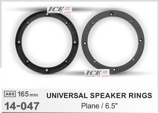 ACV Lautsprecher-Ring Auto Universell 2Stück