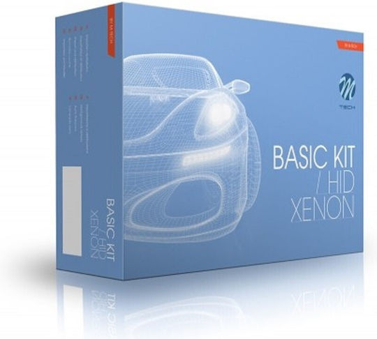 M-Tech Λάμπα Αυτοκινήτου H3 Xenon 8000K Ψυχρό Λευκό 12V