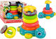 Lean Toys Stacking Toy with Light and Sounds for 6++ Months