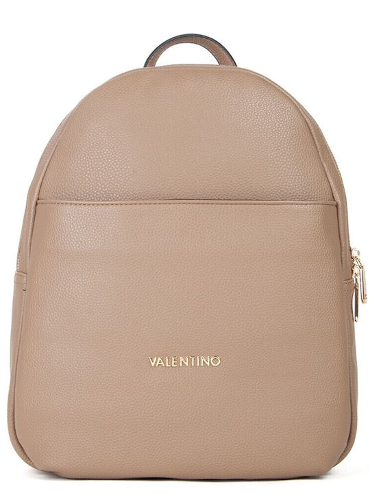Valentino Bags Canna Γυναικεία Τσάντα Πλάτης Μπεζ