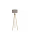GloboStar Saga Floor Lamp H140xW38cm. with Socket for Bulb E27 Beige