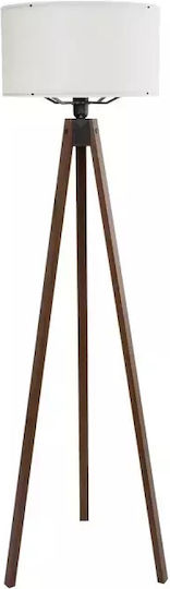 GloboStar Saga Stehleuchte H140xB38cm. mit Fassung für Lampe E27 Beige