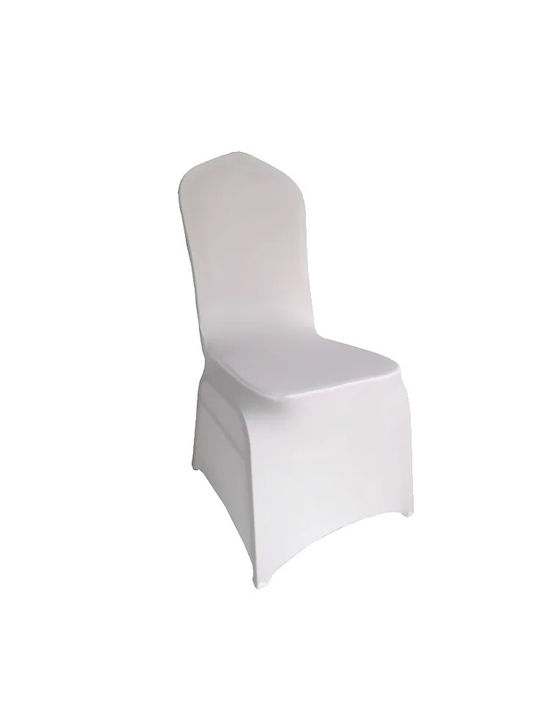 Elastic Cover for Chair White 50pcs