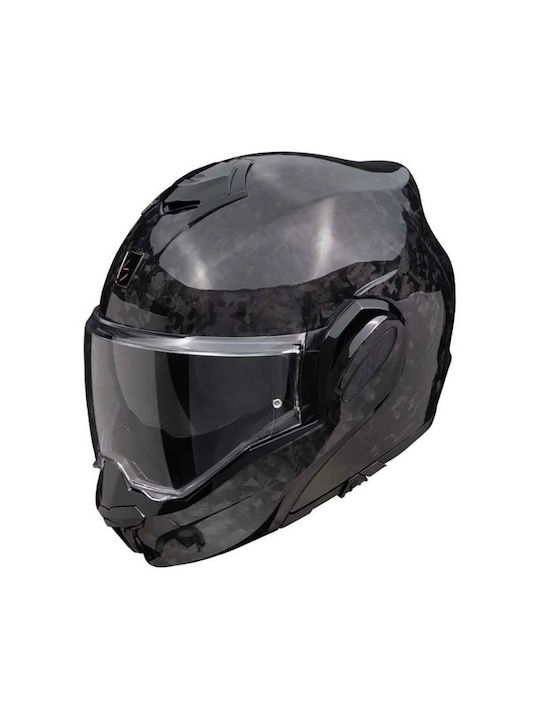 Scorpion Exo Tech Evo Onyx Carbon Black Motorcy...