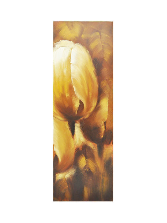 Leinwandgemälde Beige-Braun 40,5x4x120cm Pol 75981