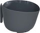 5Five Mixing Bowl Plastic Capacity 3lt with Diameter 26.7cm and Height 23.2cm.