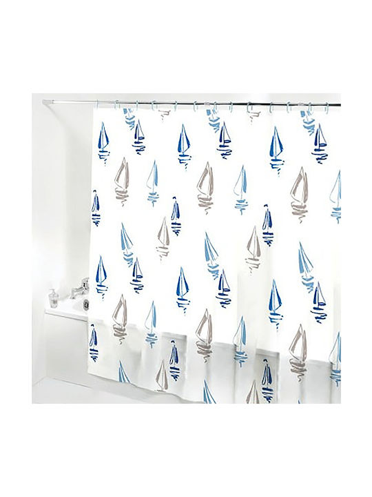 San Lorentzo Sailingboats Κουρτίνα Μπάνιου 180x180cm Sailingboats