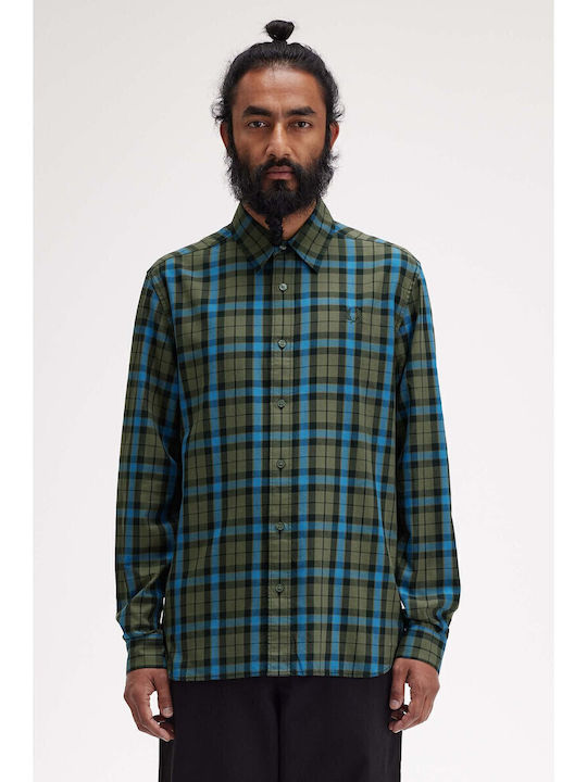 Fred Perry Μακρυμάνικo Πουκάμισο σε Κανονική Γρ...