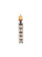 Metal Wall Candle Holder Vertical Rhombuses H50cm 1/8kib