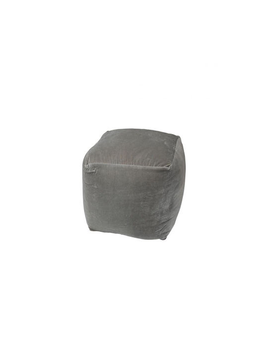 Пуф За Табуретка Mod Сив 45x45x45см