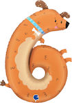 35" Dog Balloon Number 6