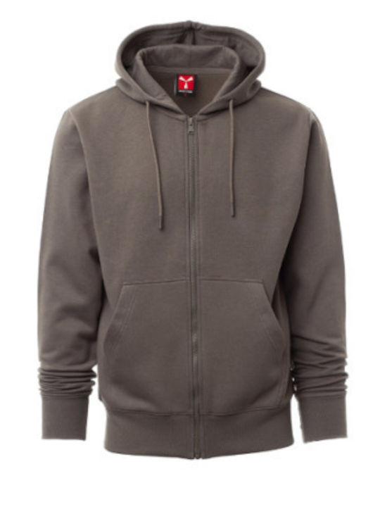 Wurth Pontiac Work Jacket with Hood Gray