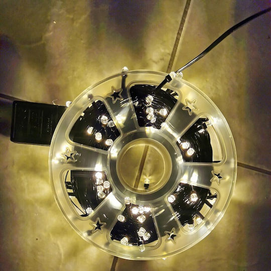 240 Λαμπάκια LED 50μ. Θερμό Λευκό σε Σειρά