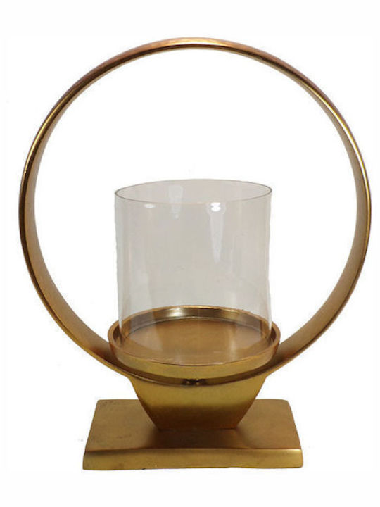 Декоративен метален кован свещник 27.5x22x11.5см Nk-1-g