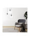 Light Prestige Hängelampe Schwarz mit Fassung E27 155x155x155cm.