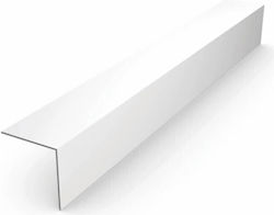 Γωνία Προστασίας PVC για Σκαλοπάτια 3x3εκ.