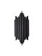 Opviq Lamp Wall with Socket E14 Black 22cm