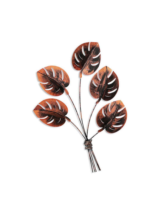 Monstera Wall Decor 930dyu1194 74x94cm Copper Wallity Metal