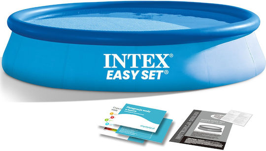 Intex Easy Set Round Swimming Pool PVC 5621L Inflatable 366x76cm Blue with Accessories
