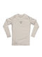 Ground Force Kinder Langärmlig T-Shirt für Jiu-Jitsu Gray