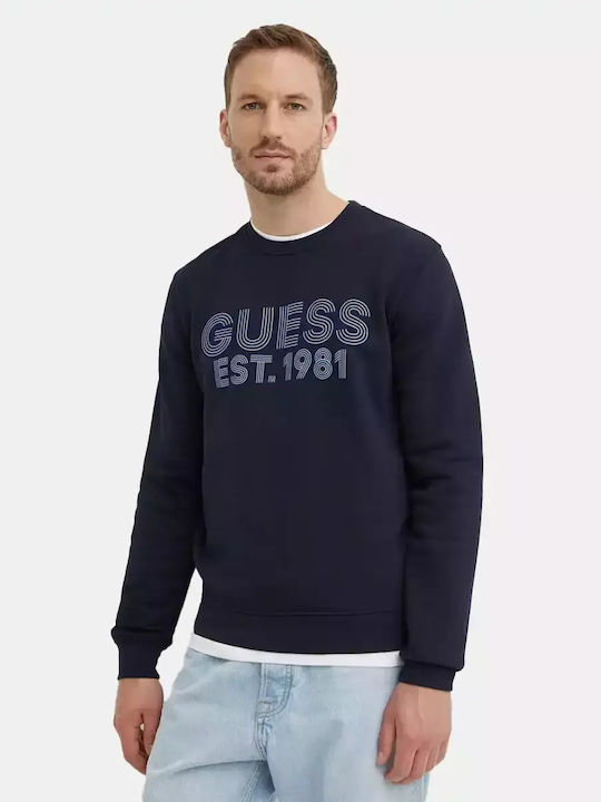 Guess Sweatshirt Navy Blue