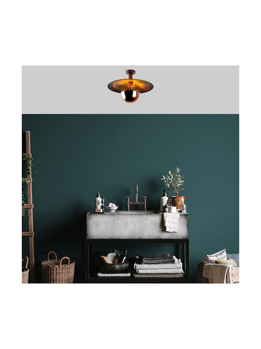 Opviq Kurt Pendant Light Orange with Socket G9 48x48x35cm