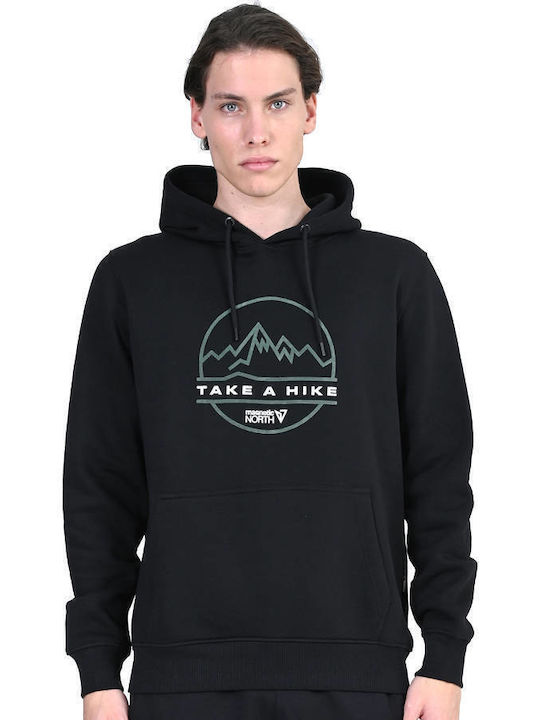 Hooded Black Sweatshirt