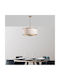 Opviq Cream Pendant Light White with Socket E27 60x60x83cm