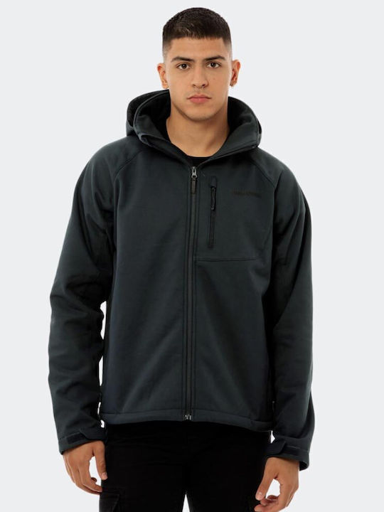 Χειμωνιάτικο Μπουφάν Softshell Αδιάβροχο και Αντιανεμικό Γκρι