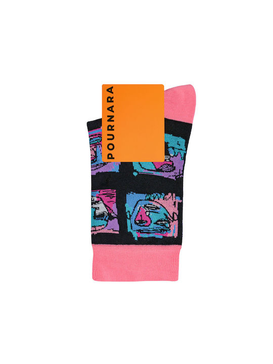 Pournara Women's Socks Colorful