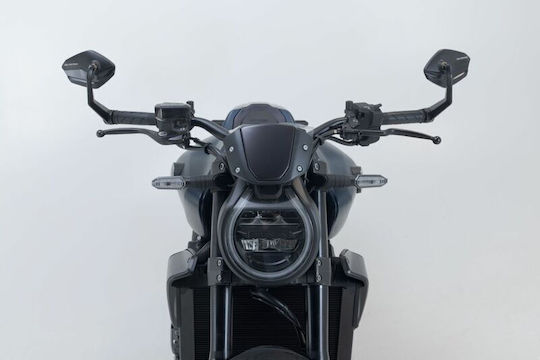 SW-Motech Motorradrückspiegel 2Stück Schwarz