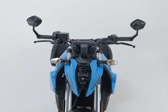 SW-Motech Motorradrückspiegel 2Stück Schwarz