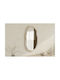 Wall Mirror Lossa 116sam1209 52x2.2x86cm Marble Effect Beige Hanah Home MDF