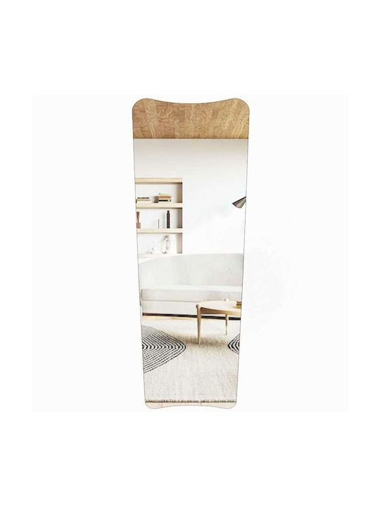 Vitros Wall Mirror 116sam1179 55x2.2x150cm Black Hanah Home MDF