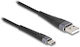 DeLock USB 2.0 Cable USB-C male - USB-A 60W Μαύρο 3m 81123