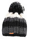 Kids Beanie Knitted Black
