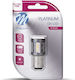 M-Tech Lampen Auto P21/5W Canbus LED 6000K Kaltes Weiß 12V / 24V 30W 1Stück