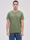Short Sleeve Blouse Khaki