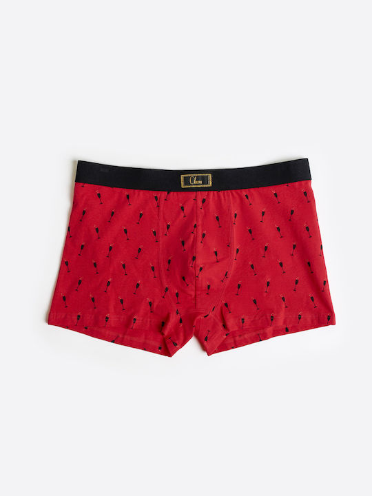 Admas Men's Boxer Red