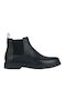 Geox Leder Schwarz Chelsea Stiefeletten