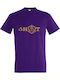 T-shirt Unisex " Shit 1 D20 Critical Fail Dice Dnd Dungeons Dragons " Dark Purple